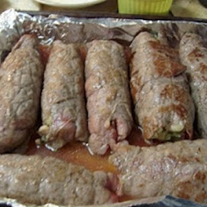 Говядина, фаршированная свининой Говядина, фаршированная свининой