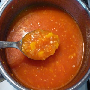 Томатная паста с овощами Томатная паста с овощами