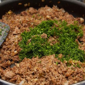 Манные зразы с мясом Манные зразы с мясом