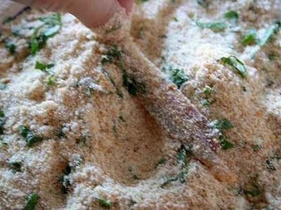 Анчоусы с чесночным соусом Анчоусы с чесночным соусом