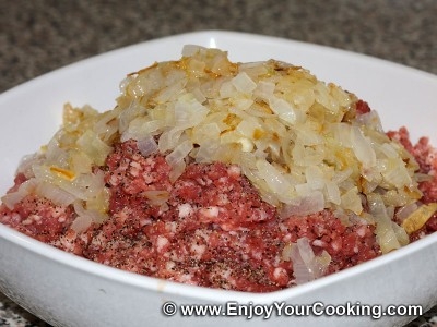 Голубцы с мясом и рисом по-украински Голубцы с мясом и рисом по-украински