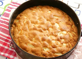 Легкая шарлотка Легкая шарлотка