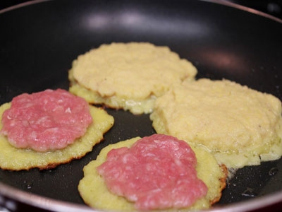 Драники с мясом Драники с мясом