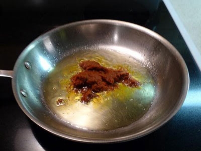 Жареный осьминог со стручковой фасолью Жареный осьминог со стручковой фасолью