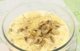 Киш Лорен с грибами и сыром Киш Лорен с грибами и сыром