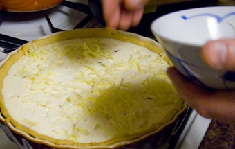 Киш Лорен с грибами и сыром Киш Лорен с грибами и сыром