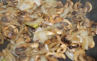 Киш Лорен с грибами и сыром Киш Лорен с грибами и сыром