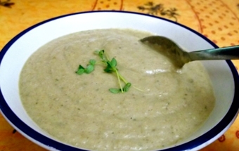 Картофельный суп-пюре с грибами Картофельный суп-пюре с грибами