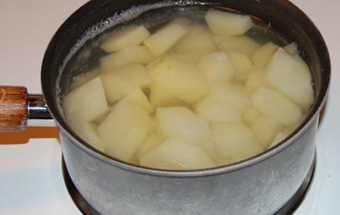 Картофельный суп-пюре с грибами Картофельный суп-пюре с грибами
