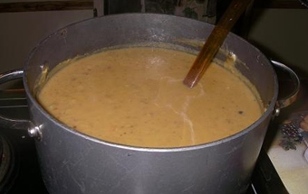 Картофельный суп-пюре с грибами Картофельный суп-пюре с грибами