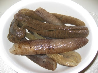 Трепанг с овощами Трепанг с овощами