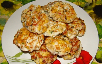 Котлеты куриные с грибами Котлеты куриные с грибами