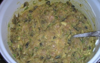Котлеты куриные с грибами Котлеты куриные с грибами