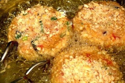 Котлеты из крабовых палочек Котлеты из крабовых палочек