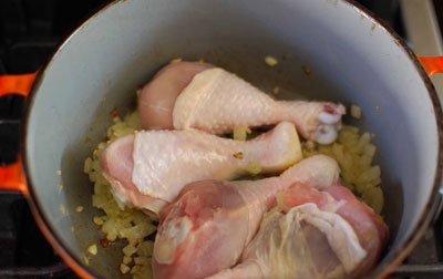Курица с мандаринами Курица с мандаринами