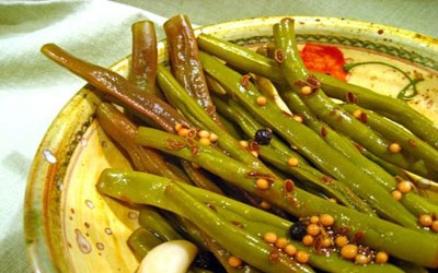 Маринованная стручковая фасоль Маринованная стручковая фасоль