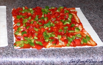 Закусочный рулет к шашлыку Закусочный рулет к шашлыку