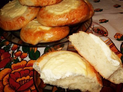 Ватрушки с творогом Ватрушки с творогом