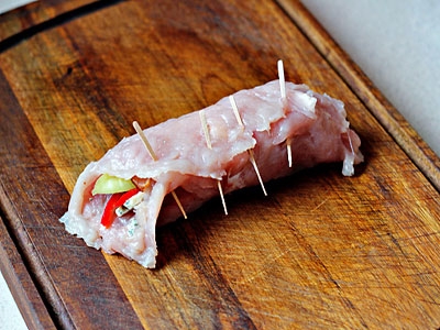 Рулетики из курицы Рулетики из курицы