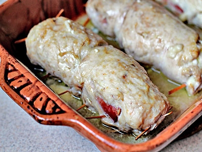 Рулетики из курицы Рулетики из курицы