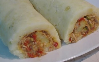 Картофельный рулет Картофельный рулет