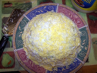 Слоеный салат «гости на пороге» Слоеный салат «гости на пороге»