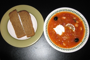 Солянка с капустой Солянка с капустой