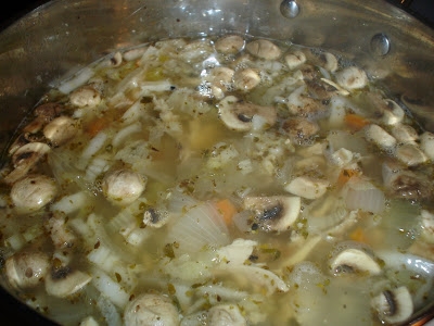 Рассольник с курицей и грибами Рассольник с курицей и грибами