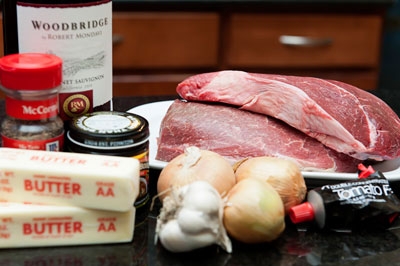 Кусочки баранины в вине Кусочки баранины в вине