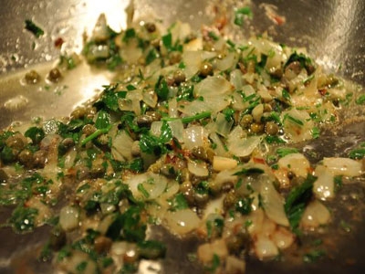 Курица с каперсами Курица с каперсами