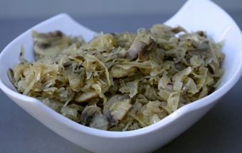 Грибы с квашеной капустой Грибы с квашеной капустой