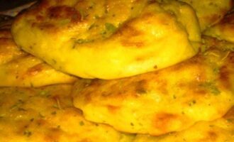 Нежные картофельные лепешки с печенью Нежные картофельные лепешки с печенью