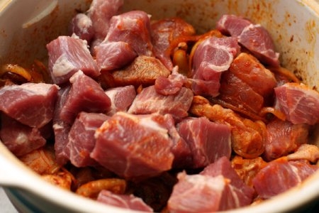 Гуляш с овощами Гуляш с овощами