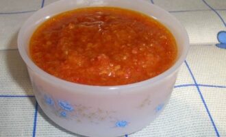 Аджика с хреном Аджика с хреном