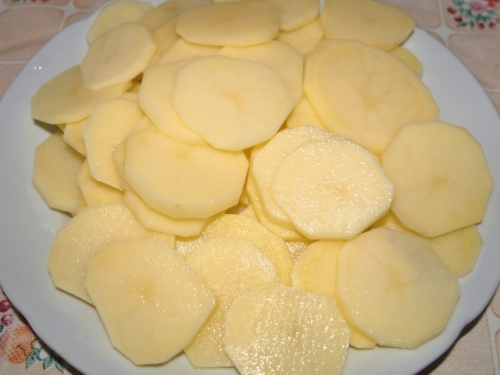 Куриное филе запеченное с картофелем Куриное филе запеченное с картофелем