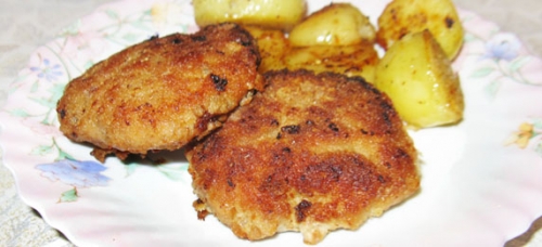 Котлеты с картошечкой в мультиварке Котлеты с картошечкой в мультиварке