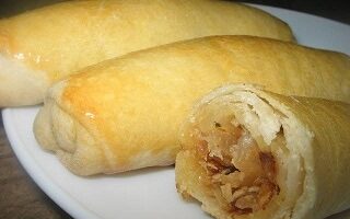 Сигары пирожки с капустой Сигары пирожки с капустой