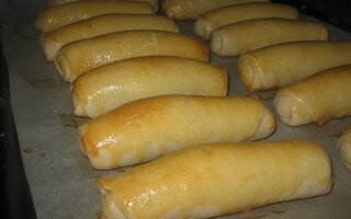 Сигары пирожки с капустой Сигары пирожки с капустой