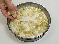 Творожная запеканка с яблоками Творожная запеканка с яблоками