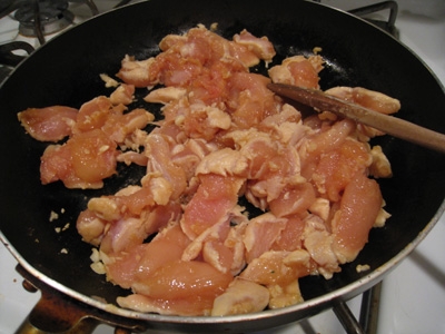 Курица с брокколи Курица с брокколи