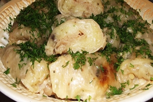 Голубцы с картошкой Голубцы с картошкой