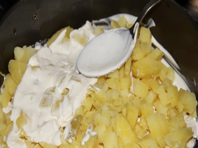 Салат "Уральская шкатулка" Салат "Уральская шкатулка"