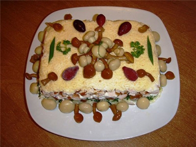 Салат "Уральская шкатулка" Салат "Уральская шкатулка"