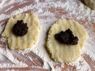 Картофельные зразы с грибами Картофельные зразы с грибами