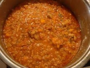 Соус Болоньез с молоком Соус Болоньез с молоком