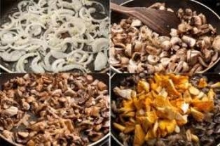 Лазанья с грибами Лазанья с грибами