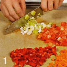Жареные гребешки с рисом Жареные гребешки с рисом