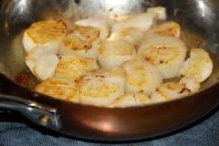 Тальолини с гребешками Тальолини с гребешками