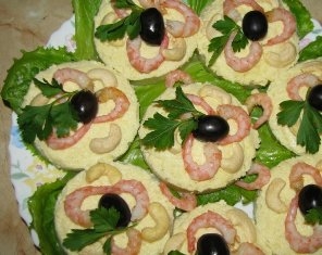 Закуска "Тропические острова" Закуска "Тропические острова"