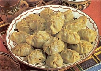 Манты из кислого теста Манты из кислого теста